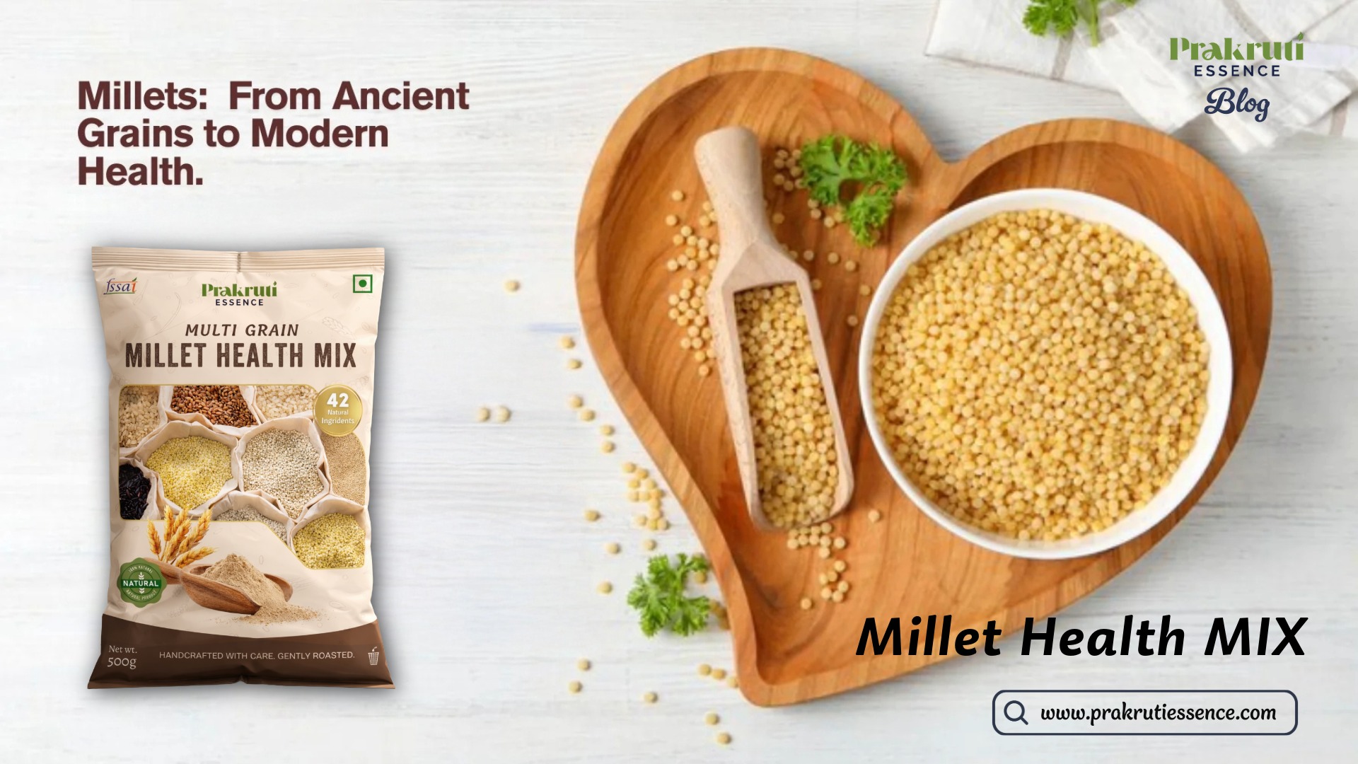 Colorful millet varieties